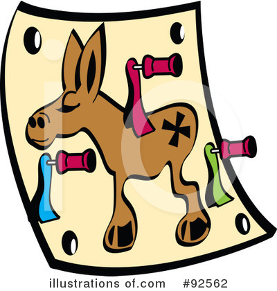 Donkey Clipart #92562 by Andy Nortnik
