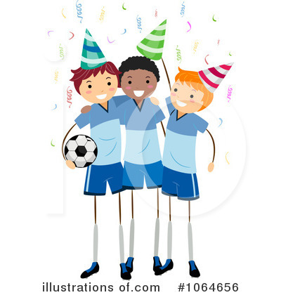 Royalty-Free (RF) Birthday Party Clipart Illustration by BNP Design Studio - Stock Sample #1064656