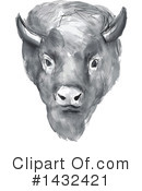Bison Clipart #1432421 by patrimonio
