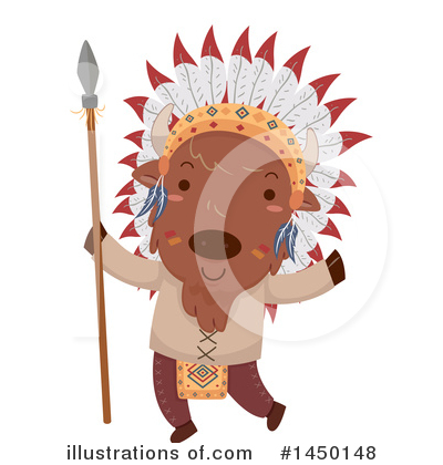 Native American Clipart #1450148 by BNP Design Studio