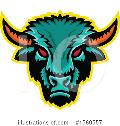 Bull Clipart #1560557 by patrimonio