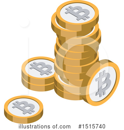 Royalty-Free (RF) Bitcoin Clipart Illustration by beboy - Stock Sample #1515740