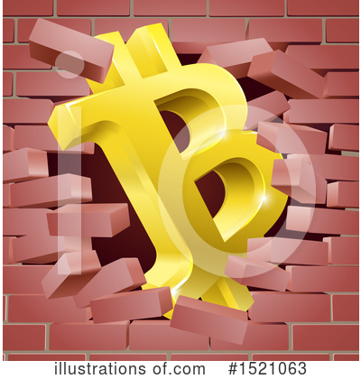 Royalty-Free (RF) Bitcoin Clipart Illustration by AtStockIllustration - Stock Sample #1521063