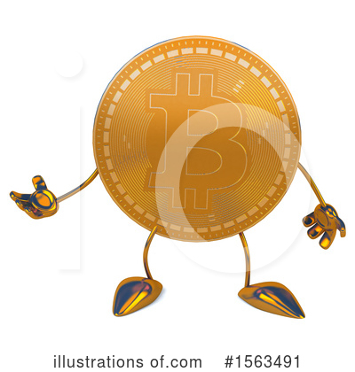 Bitcoin Clipart #1563491 by Julos