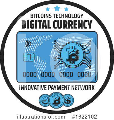 Royalty-Free (RF) Bitcoin Clipart Illustration by Vector Tradition SM - Stock Sample #1622102