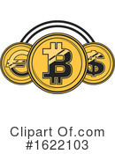 Bitcoin Clipart #1622103 by Vector Tradition SM