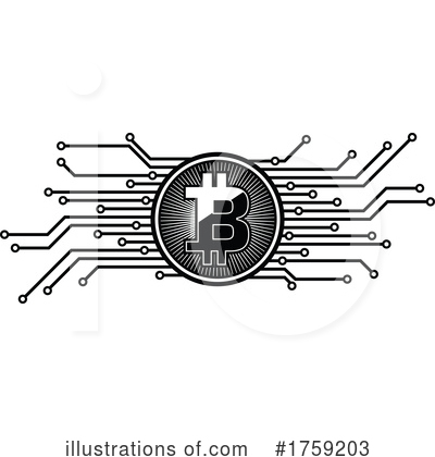 Bit Coin Clipart #1759203 by Vector Tradition SM