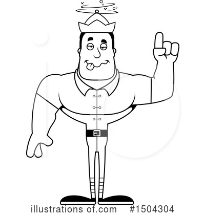 Royalty-Free (RF) Black And White Clipart Illustration by Cory Thoman - Stock Sample #1504304