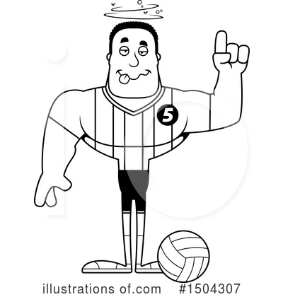 Royalty-Free (RF) Black And White Clipart Illustration by Cory Thoman - Stock Sample #1504307