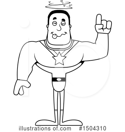 Royalty-Free (RF) Black And White Clipart Illustration by Cory Thoman - Stock Sample #1504310