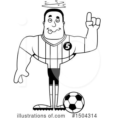 Royalty-Free (RF) Black And White Clipart Illustration by Cory Thoman - Stock Sample #1504314