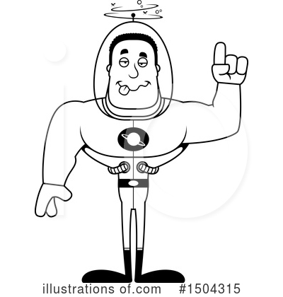 Royalty-Free (RF) Black And White Clipart Illustration by Cory Thoman - Stock Sample #1504315