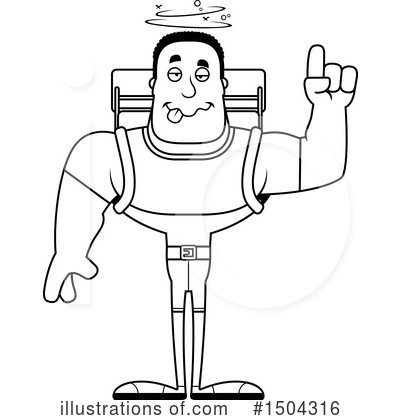 Royalty-Free (RF) Black And White Clipart Illustration by Cory Thoman - Stock Sample #1504316
