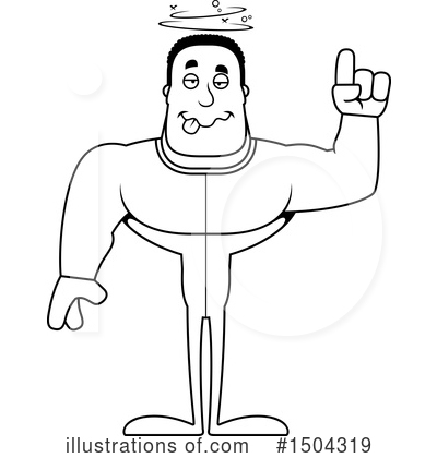 Royalty-Free (RF) Black And White Clipart Illustration by Cory Thoman - Stock Sample #1504319