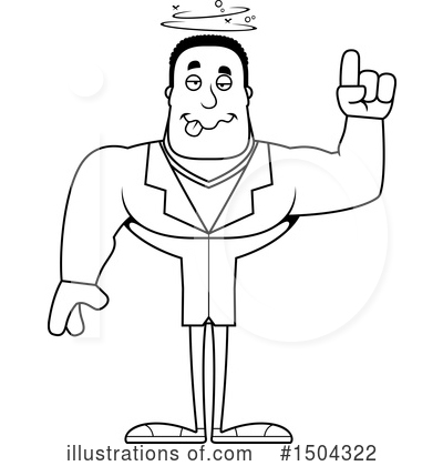 Royalty-Free (RF) Black And White Clipart Illustration by Cory Thoman - Stock Sample #1504322