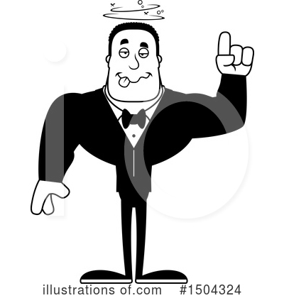 Royalty-Free (RF) Black And White Clipart Illustration by Cory Thoman - Stock Sample #1504324