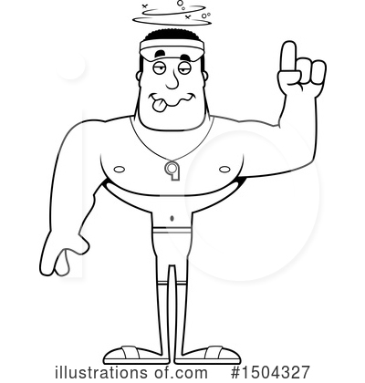 Royalty-Free (RF) Black And White Clipart Illustration by Cory Thoman - Stock Sample #1504327