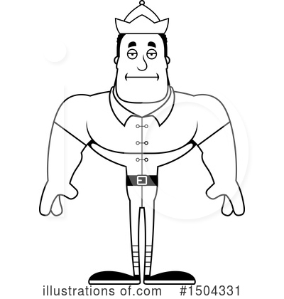 Royalty-Free (RF) Black And White Clipart Illustration by Cory Thoman - Stock Sample #1504331