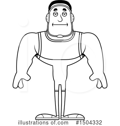 Royalty-Free (RF) Black And White Clipart Illustration by Cory Thoman - Stock Sample #1504332