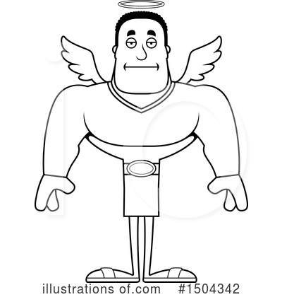 Royalty-Free (RF) Black And White Clipart Illustration by Cory Thoman - Stock Sample #1504342