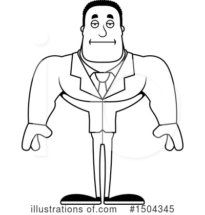 Royalty-Free (RF) Black And White Clipart Illustration by Cory Thoman - Stock Sample #1504345