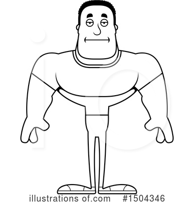 Royalty-Free (RF) Black And White Clipart Illustration by Cory Thoman - Stock Sample #1504346