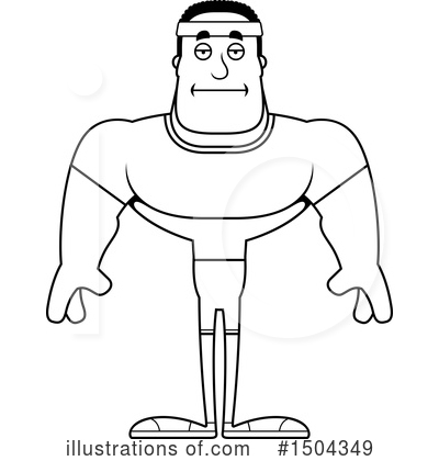 Royalty-Free (RF) Black And White Clipart Illustration by Cory Thoman - Stock Sample #1504349