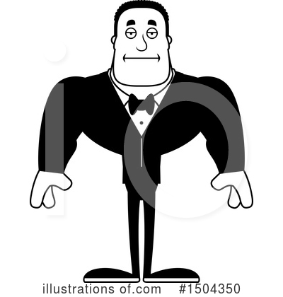Royalty-Free (RF) Black And White Clipart Illustration by Cory Thoman - Stock Sample #1504350