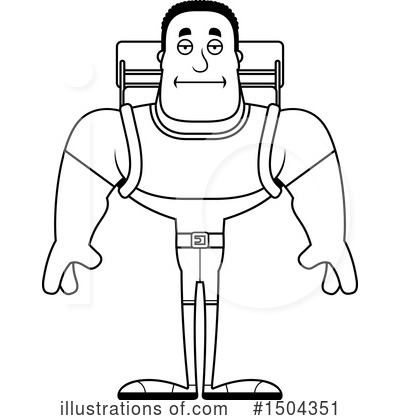 Royalty-Free (RF) Black And White Clipart Illustration by Cory Thoman - Stock Sample #1504351