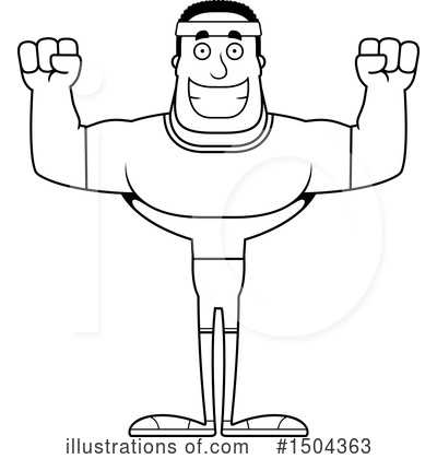 Royalty-Free (RF) Black And White Clipart Illustration by Cory Thoman - Stock Sample #1504363