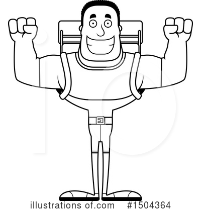 Royalty-Free (RF) Black And White Clipart Illustration by Cory Thoman - Stock Sample #1504364