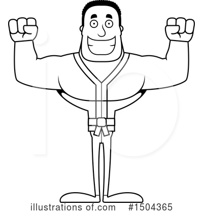 Royalty-Free (RF) Black And White Clipart Illustration by Cory Thoman - Stock Sample #1504365