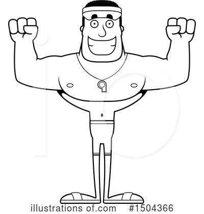 Royalty-Free (RF) Black And White Clipart Illustration by Cory Thoman - Stock Sample #1504366