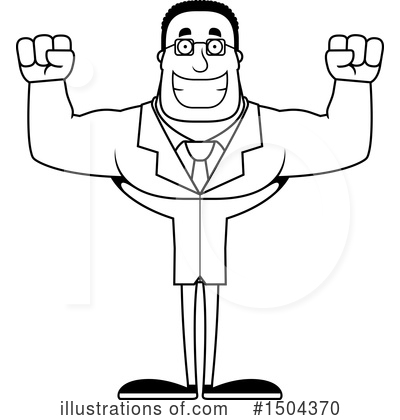 Royalty-Free (RF) Black And White Clipart Illustration by Cory Thoman - Stock Sample #1504370