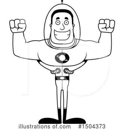 Royalty-Free (RF) Black And White Clipart Illustration by Cory Thoman - Stock Sample #1504373