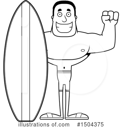 Royalty-Free (RF) Black And White Clipart Illustration by Cory Thoman - Stock Sample #1504375