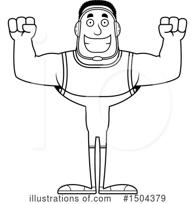 Royalty-Free (RF) Black And White Clipart Illustration by Cory Thoman - Stock Sample #1504379