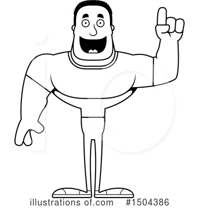Royalty-Free (RF) Black And White Clipart Illustration by Cory Thoman - Stock Sample #1504386