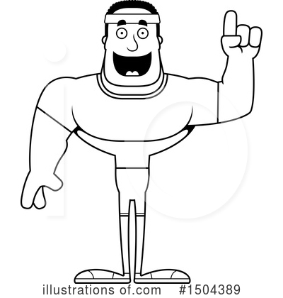 Royalty-Free (RF) Black And White Clipart Illustration by Cory Thoman - Stock Sample #1504389