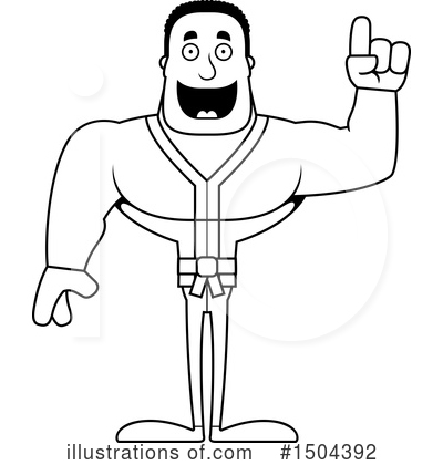 Royalty-Free (RF) Black And White Clipart Illustration by Cory Thoman - Stock Sample #1504392