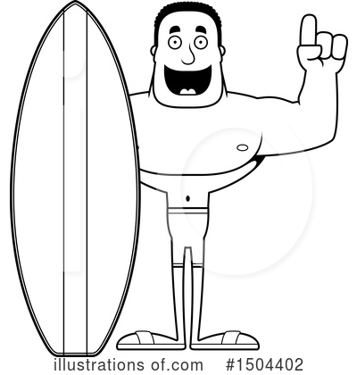Royalty-Free (RF) Black And White Clipart Illustration by Cory Thoman - Stock Sample #1504402