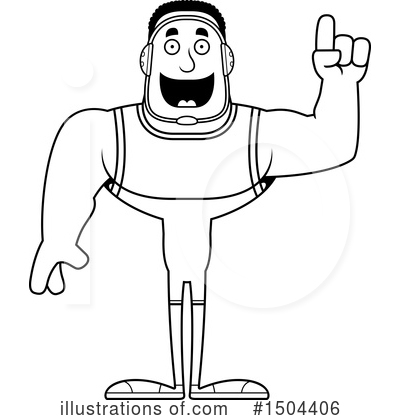 Royalty-Free (RF) Black And White Clipart Illustration by Cory Thoman - Stock Sample #1504406