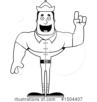 Royalty-Free (RF) Black And White Clipart Illustration by Cory Thoman - Stock Sample #1504407