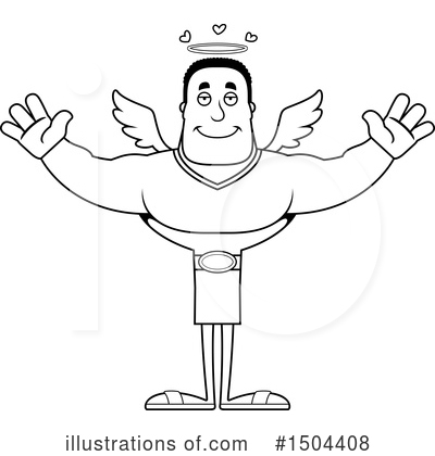 Royalty-Free (RF) Black And White Clipart Illustration by Cory Thoman - Stock Sample #1504408