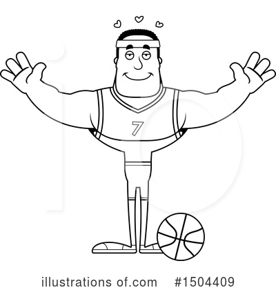 Royalty-Free (RF) Black And White Clipart Illustration by Cory Thoman - Stock Sample #1504409