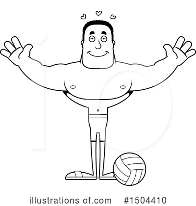 Royalty-Free (RF) Black And White Clipart Illustration by Cory Thoman - Stock Sample #1504410