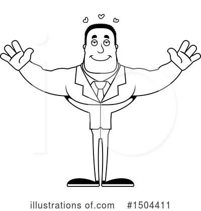 Royalty-Free (RF) Black And White Clipart Illustration by Cory Thoman - Stock Sample #1504411