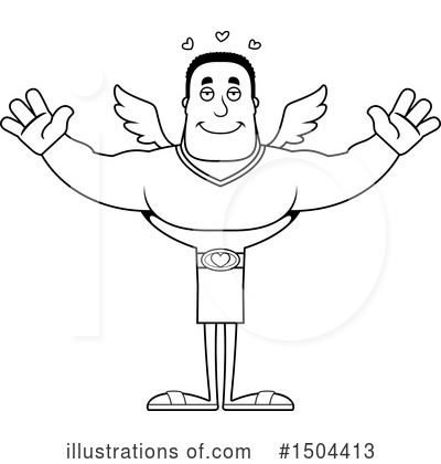 Royalty-Free (RF) Black And White Clipart Illustration by Cory Thoman - Stock Sample #1504413