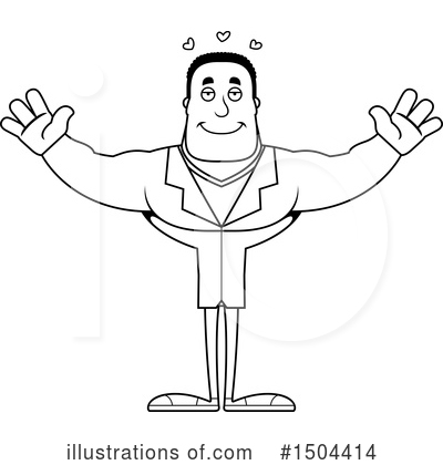 Royalty-Free (RF) Black And White Clipart Illustration by Cory Thoman - Stock Sample #1504414