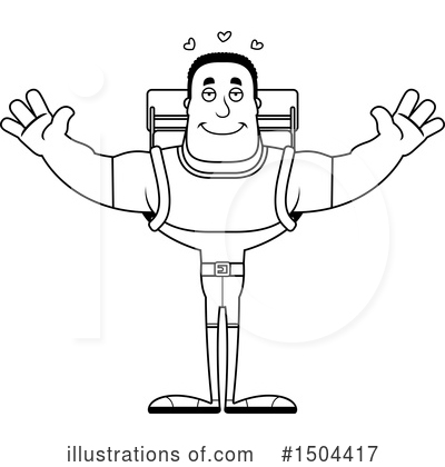 Royalty-Free (RF) Black And White Clipart Illustration by Cory Thoman - Stock Sample #1504417